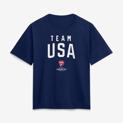 Team USA Women's Summer Games Karate T-Shirt - Navy